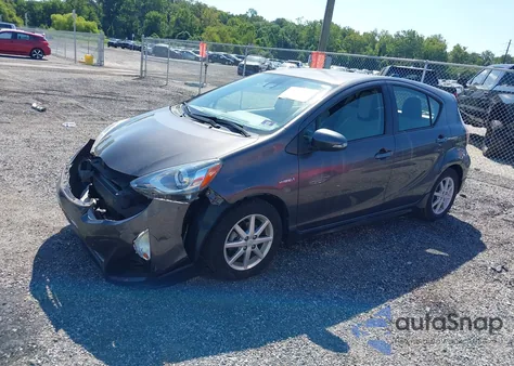2017 Toyota Prius C One из США, поврежденный, VIN JTDKDTB38H1598172